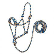 Weaver Braided Rope Halter With Lead 10ft