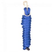 JT International Tough 1 Poly Lead Rope with Replaceable Bolt Snap Blue