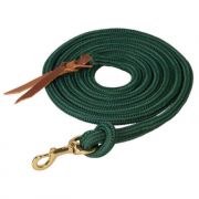 Weaver Cowboy Lead With Snap Hunter Green 10ft