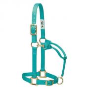 Weaver Original Adjustable Chin and Throat Snap Halter Mint Yearling Horse