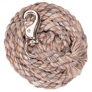 Weaver 10ft Multi Colored Cotton Lead Rope with Nickel Plated Bull Snap