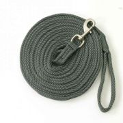 Centaur Cushion Web Lunge Line Green and Grey 25ft