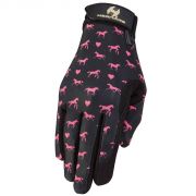 Heritage Performance Riding Glove Black with Jumper