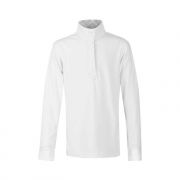 Kerrits Kids Encore Long Sleeve Show Shirt White