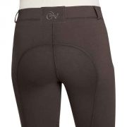 Ovation Ladies AeroWich Silicone Knee Patch Riding Tight Mocha