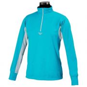 TuffRider Childrens Ventilated Technical Long Sleeve Sport Shirt Aqua