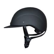 Tipperary Royal Helmet Wide Brim - Matte Black Top / Gloss Black Trim