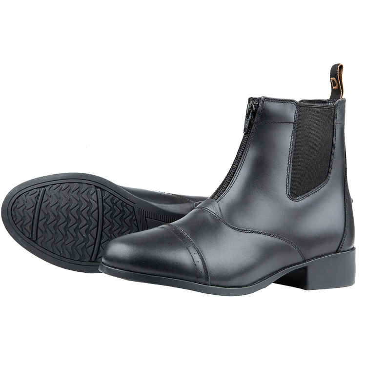 Weatherbeeta Dublin Foundation Zip Paddock Boots - Black | Sunset Feed ...