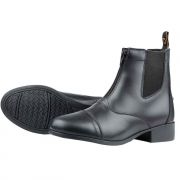Weatherbeeta Dublin Foundation Zip Paddock Boots - Black