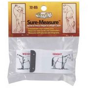 JT International Tough 1 Sure Measure Horse and Pony Height and Weight Tape