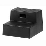 Horsemans Pride Two Step Mounting Block Black