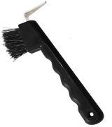 Jacks MFG Plastic Hoof Pick with Brush
