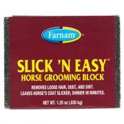 Farnam Slick N Easy Horse Grooming Block for Shedding