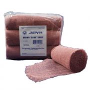 JorVet Brown Cling Gauze Single Non-Sterile Roll 3 Inch x 5 Yard