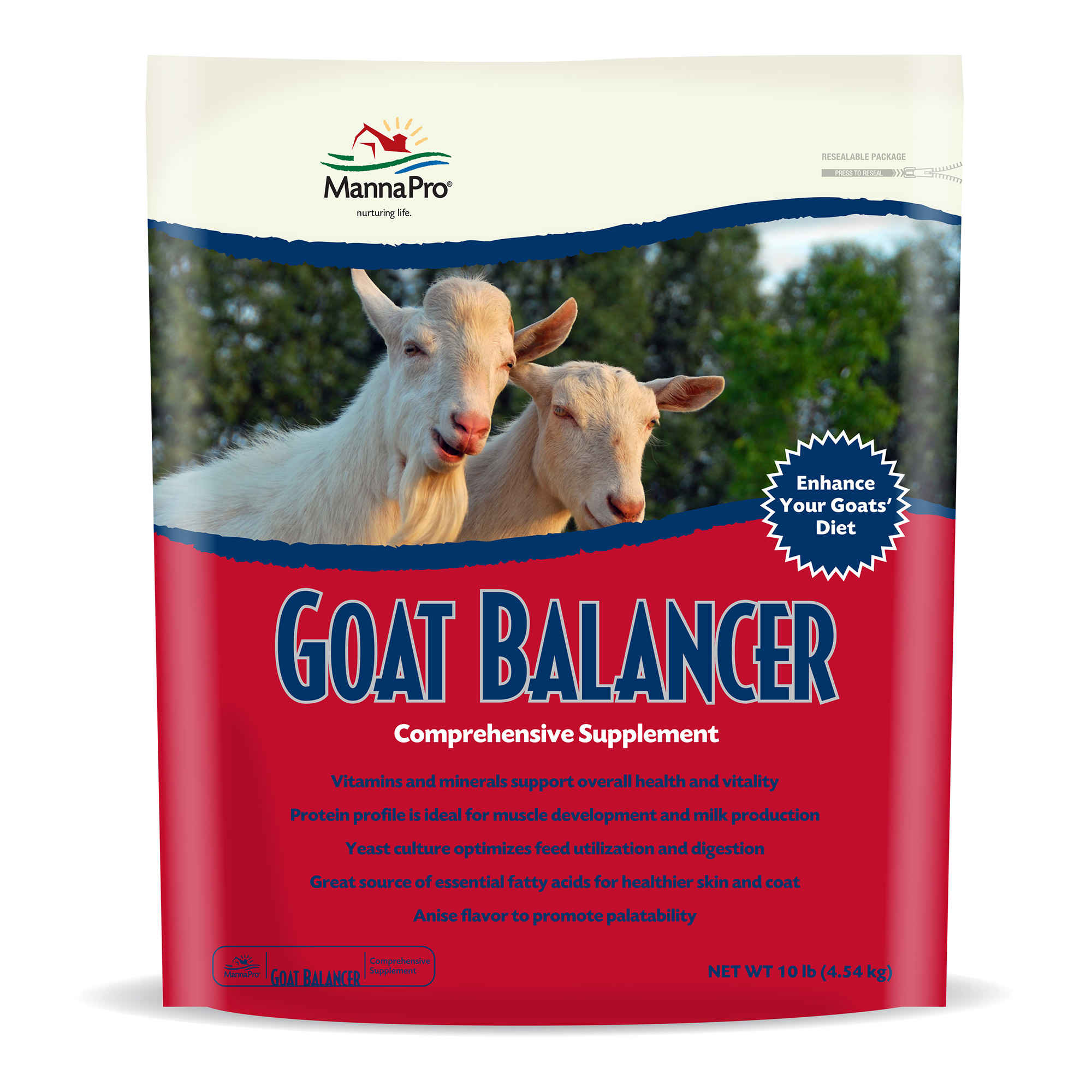 Manna Pro Goat Balancer 10lb | Sunset Feed & Supply