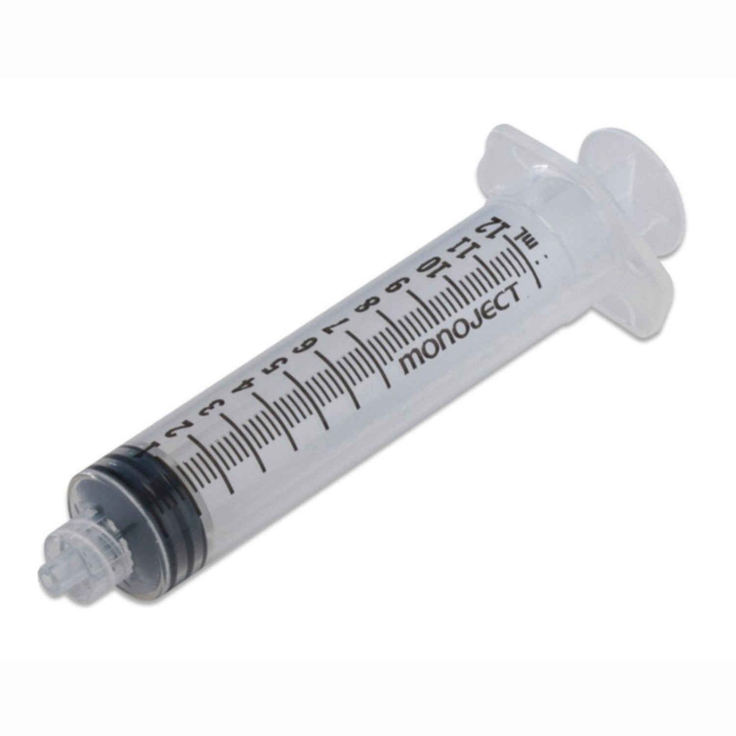 Cardinal Health Monoject Luer Lock Tip Individual Sterile Syringe Without Needle 12ml Sunset 