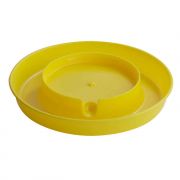 Plastic Screw-On Poultry Waterer Base 1 Gallon Yellow