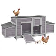 Fir Wood Chicken Coop for 2-4 Chickens