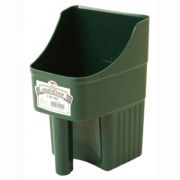 Little Giant Plastic Enclosed Feed Scoop Green 3 Quart