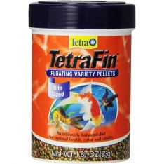TetraFin Floating Variety Pellets Goldfish Food 1.87oz