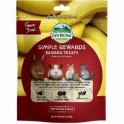 Oxbow Simple Rewards Small Animal Banana Treats 1oz