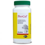 Zoetis Pet Cal Calcium Supplement for Dogs and Cats 60ct