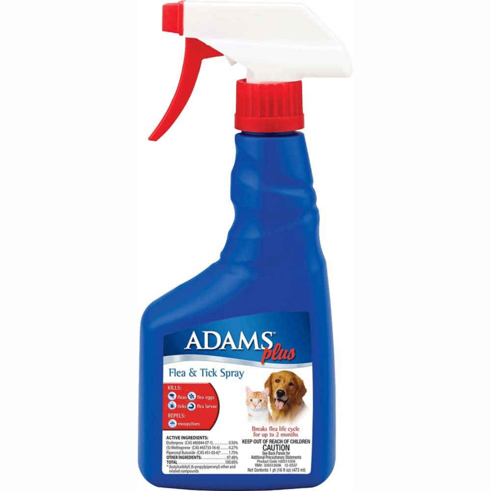 Adams Plus Flea And Tick Spray 32oz | Sunset Feed & Supply