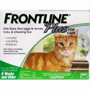 Frontline Plus Cats Flea and Tick Treatment 3ct