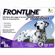 Frontline Plus Flea and Tick Treatment Large Dog 88lb 3ct
