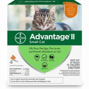 K9 Advantage II Flea Treatment Small Cat 9lb 4ct