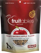 Fruitables Crispy Bacon Apple Crunchy Dog Treats 7oz