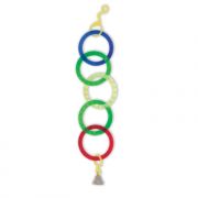 JW Olympia Rings Hanging Bird Toy Small