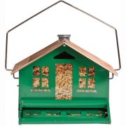Woodstream Squirrel-Be-Gone Country Style Bird Feeder Green 12lb