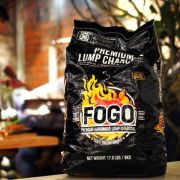 Fogo Premium Hardwood Lump Charcoal Black Bag 17.6lbs