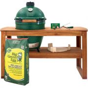 Big Green Egg Large EGG in Acacia Table Package
