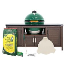 Big Green Egg XLarge Egg in 72-inch Modern Farmhouse Table Package