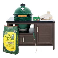 Big Green Egg Large Egg in 53-inch Modern Farmhouse Table Package