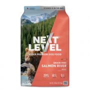 Next Level Grain Free Salmon River Adult Super Premium Dry Dog Food 4lb