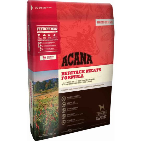 Acana heritage 2025 meats 25lb