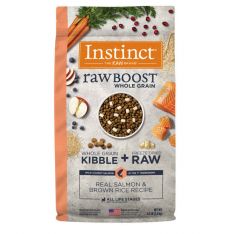 Instinct Raw Boost Whole Grain Real Salmon & Brown Rice Recipe Dog Food 4.5lb