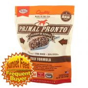 Primal Pronto Raw Frozen Canine Beef Formula Dog Food 4lb