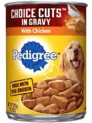 PEDIGREE CHOICE CUTS in Gravy Chicken Canned Dog Food 13.2oz