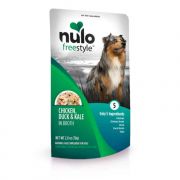 Nulo Freestyle Chicken Duck and Kale Broth Dog Food Meaty Topper 2oz