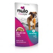 Nulo Freestyle Beef Liver and Kale Broth Dog Food Meaty Topper 2oz
