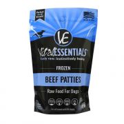 Vital Essentials Beef Patties Frozen Grain Free Dog Food 6lbs