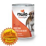 Nulo Freestyle Adult Trim Turkey & Cod Canned Dog Food 13oz