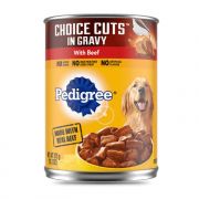 Pedigree Choice Cuts In Gravy With Beef Wet Dog Food 22oz
