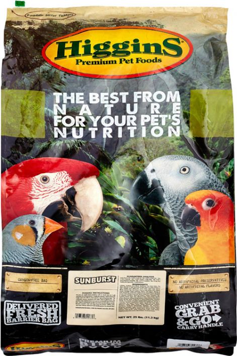 Higgins parrot hot sale food bulk