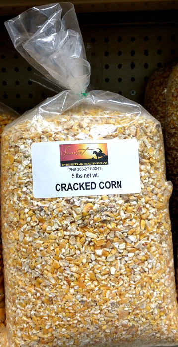 Cracked Corn Livestock Feed 5lb Sunset Feed Supply