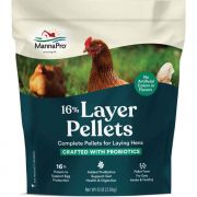 Manna Pro Layer Feed - 16% Layer Pellets with ProBiotics 8lb